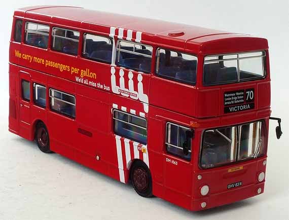 London Transport Daimler Fleetline Park Royal DMS1063